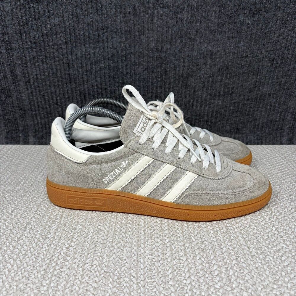 Adidas Originals Handball Spezial Silver Pebble Gum Suede Shoes Women’s 9 IG1966